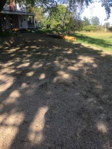 Driveway Grading - Before